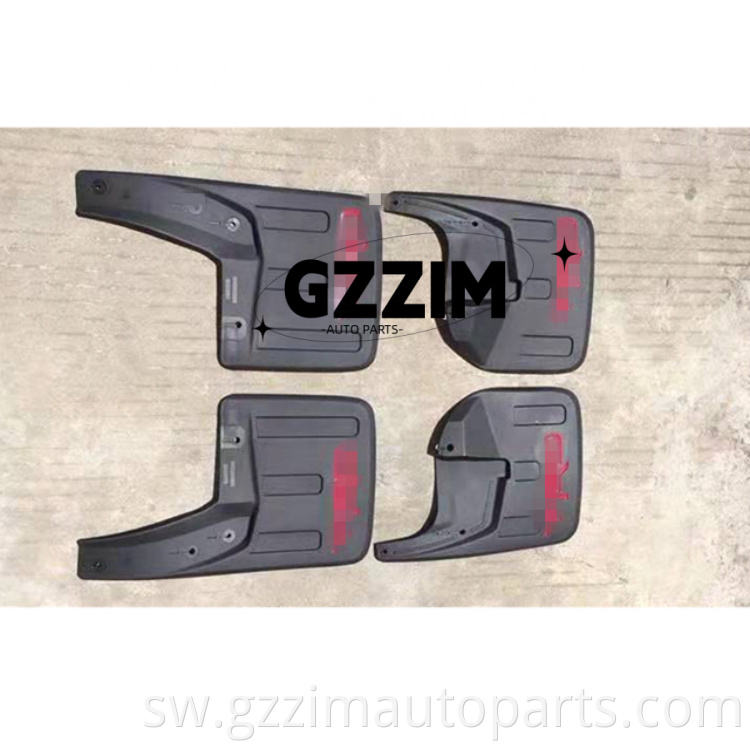 ABS Plastiki Mud Guard inayotumika kwa Hilux Vigo Revo 2016+
